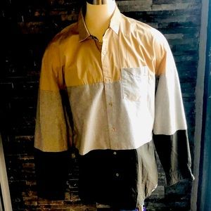🔥🔥R-Sole Tri-color block shirt 3XL🔥🔥